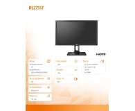 BenQ ZOWIE RL2755T czarny - 346130 - zdjęcie 9